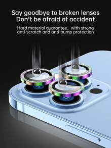 Bảo vệ ống kính máy ảnh Eagle Eye Tương thích với iPhone15/15Plus/15Pro/15Promax - Nhiều màu - Xem 6