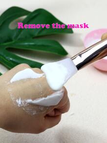 2pcs Double-Ended Facial Sheet Brush With Spoon - Gold - View 6