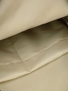 Ba lô Nữ Khóa Khối Màu Lá thư Có thể điều chỉnh được - màu đen - Xem 7