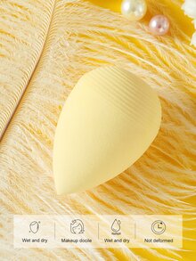 1pc Makeup Sponge - Yellow - View 5