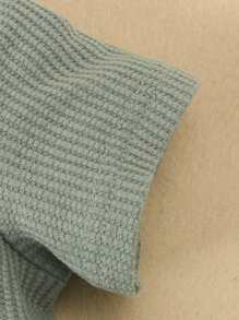 Bebé 2 piezas Camiseta botón cuarto - Multicolor - Ver 4