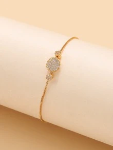 Vòng tay Khối Zirconia  Trang trí - Vàng - Xem 1