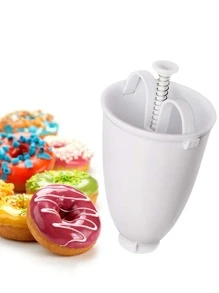 1pc DIY Donut Maker - White - View 2