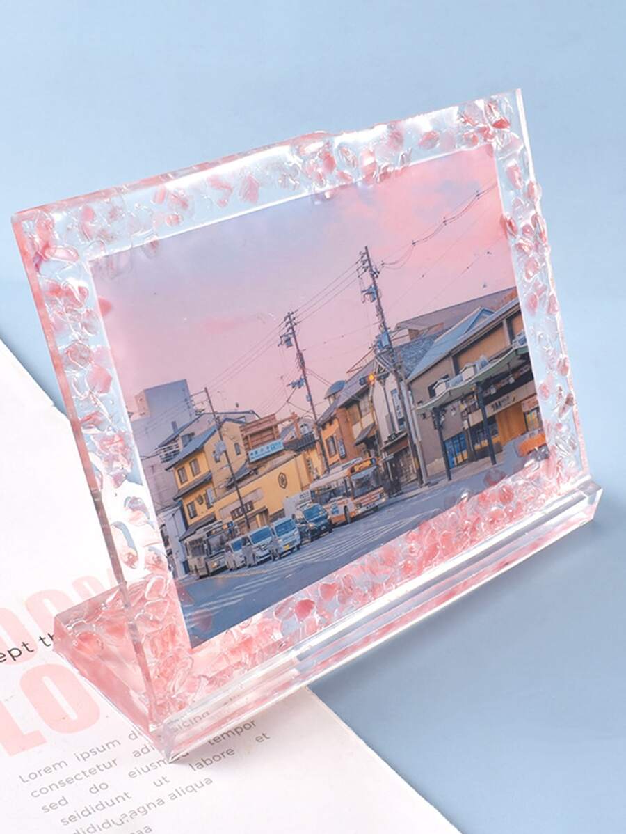 1 pièce Moule en silicone pour cadre photo DIY