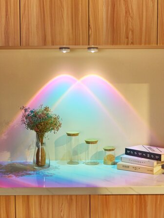BASIC LIVING 1pc Sunset Projection Under Cabinet Light