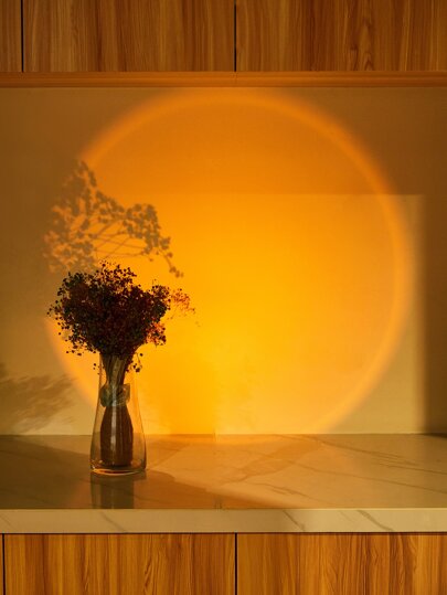 1 pièce coucher de soleil projection Armoire Lampe