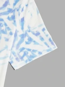 Manfinity Men Leaf Print Tee - White - View 4