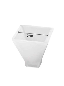 Khuôn silicon 1 cái nến DIY - trắng - Xem 3