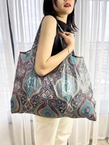 Paisley Print Tote Bag, Tote Bag Large, Best Fall Inspo Ideas