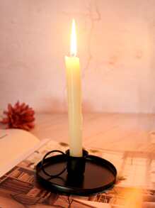 Cup Shaped Candle Holder Gifts Birthday Graduation - Black - View 2