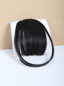 Tóc mái phía trước với viền khí - màu đen - Xem 2