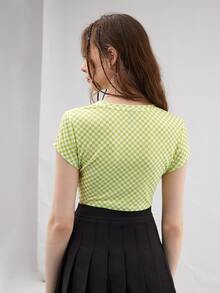 Zoe Radford Letter & Butterfly Print Tee - Multicolor - View 2