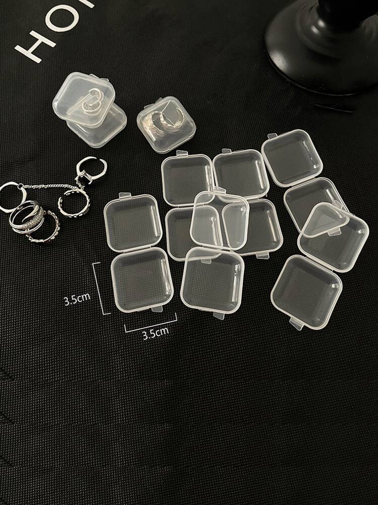 Cheriswely, portagioie portatile da viaggio, piccolo portagioie, contenitore per gioielli da donna, per collane, orecchini, anelli, bracciali (rosa perla