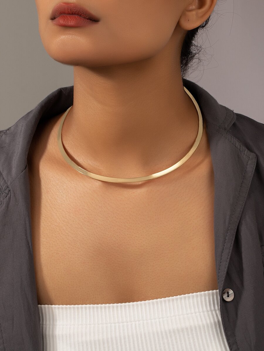 Minimalist Metal Necklace