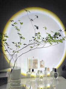1 đèn LED mini 7 màu chiếu hoàng hôn, cần phim, đèn chiếu để trang trí tường trong nhà và chiếu sáng xung quanh - Nhiều màu - Xem 3