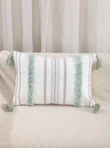 1pc Tufted Tassel Trang trí đệm Đệm không có chất làm đầy - Nhiều màu - Xem 4