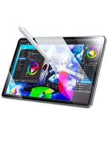 1入組螢幕保護鋼化膜適用於iPad - 無色 - 查看 5