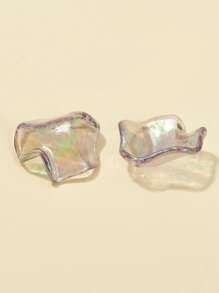 50pcs Plastic Shell Shaped DIY Pendant - Multicolor - View 3