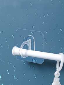 2入組透明牆面掛鉤 - 無色 - 查看 3