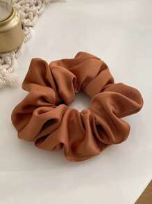 3 cái Scrunchie rắn - Nhiều màu - Xem 4