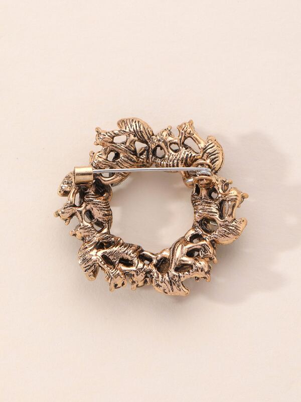 Rhinestone Decor Brooch SHEIN USA