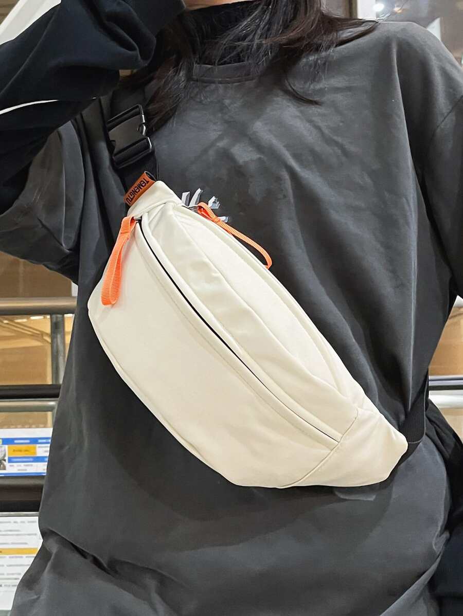 Riñonera minimalista - Beis - Ver 1