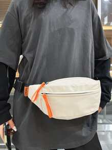 Riñonera minimalista - Beis - Ver 8