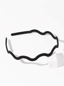 3pcs Solid Headband - Black - View 8