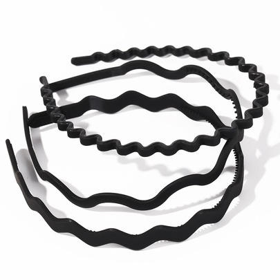 3pcs Solid Headband