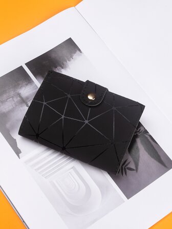 Tarjeta de identificación portátil liviana con gráficos geométricos para trabajadores de cuello blanco para mujeres para vacaciones para aniversario para cumpleaños accesorios de regalo portatarjetas de regalo billetera portatarjetas de presentación portatarjetas de crédito para mujeres para mujeres mini billetera billetera para tarjetas