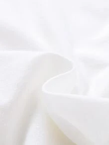 小女童荷葉邊A字洋裝 - 白色 - 查看 4