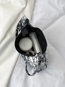 Đồ họa Chữ cái Cái túi - Đen và trắng - Xem 5