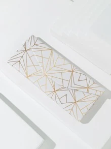 Geometric Print Glasses Case - Multicolor - View 2
