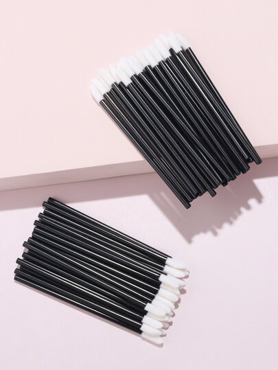 50ピース 使い捨て リップブラシの画像