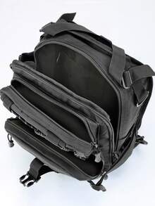 Minimalist Large Capacity Fishing Bag - Black - View 5