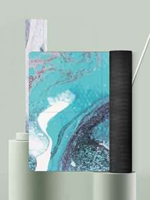 Foldable Graphic Yoga Mat - Multicolor - View 2