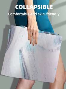 Foldable Graphic Yoga Mat - Multicolor - View 5