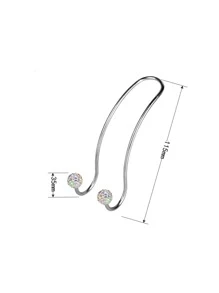 Rhinestone Thiết kế bóng trang trí cho ghế xe hơi - trắng - Xem 4