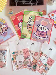 12pcs Cartoon Graphic Random Gift Bag - Multicolor - View 5