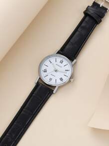 MIXIOU Herenhorloge met ronde wijzers