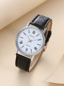 MIXIOU Herenhorloge met ronde wijzers
