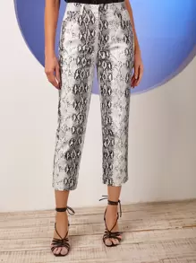 Women Pants - trắng - Xem 4