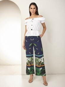 Women Blouses - 白色 - 查看 2