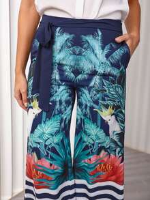 Women Pants - Màu xanh lam - Xem 5