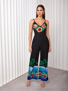 Women Jumpsuits - 黑色 - 查看 3