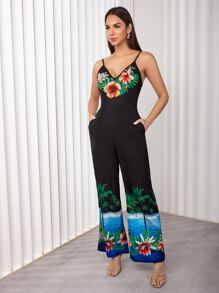 Women Jumpsuits - 黑色 - 查看 4