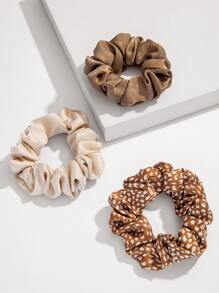 3入組圖案大腸發繩 - 彩色 - 查看 2