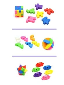 1pc Ngẫu nhiên Tự làm Tẩy - Nhiều màu - Xem 4