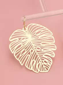 Hoa tai hình giọt nước rỗng - Vàng - Xem 8