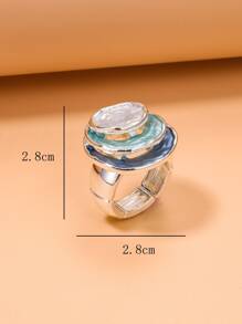 Round Decor Ring - Multicolor - View 3